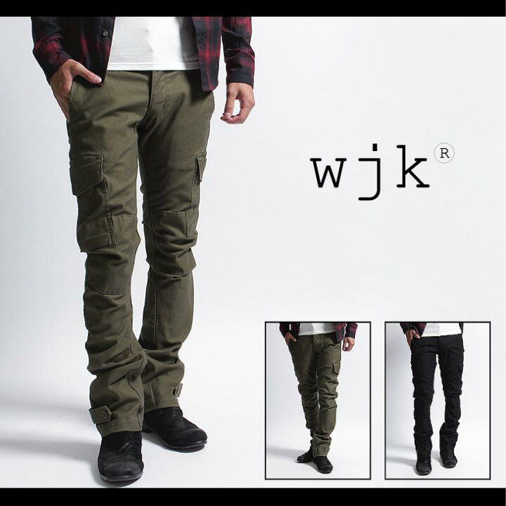 楽天市場】【wjk】strecth back satain M47 banana パンツ : CAMBIO
