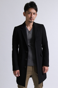 楽天市場】【junhashimoto(ジュンハシモト)】3D CHESTER coat