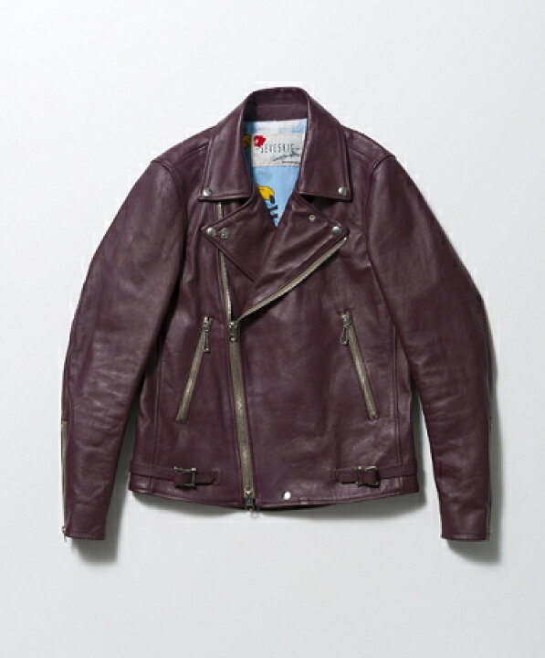 楽天市場】【SEVESKIG(セヴシグ)】JK-SV-GA-1001 W-RIDERS JACKET : CAMBIO