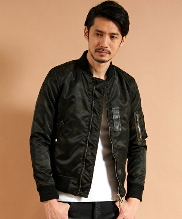 楽天市場】【AKM】MILITALY HEAVY NYLON MA-1 ジャケット : CAMBIO