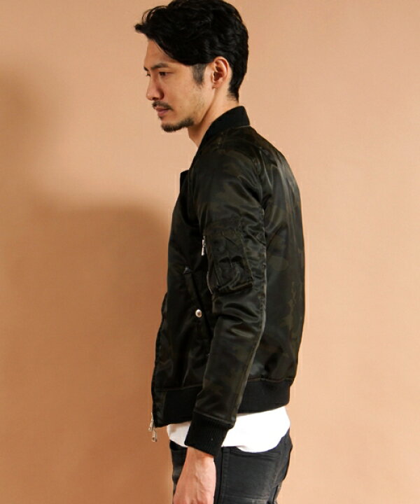 楽天市場】【AKM】MILITALY HEAVY NYLON MA-1 ジャケット : CAMBIO