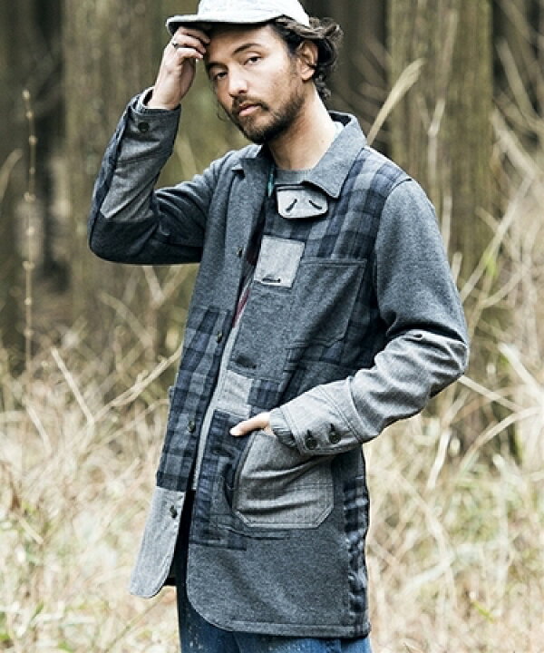 楽天市場】【SEVESKIG(セヴシグ)】JK-SV-NA-1012-WOOL PACHWORK SHOP 