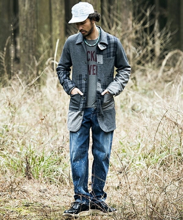 楽天市場】【SEVESKIG(セヴシグ)】JK-SV-NA-1012-WOOL PACHWORK SHOP 