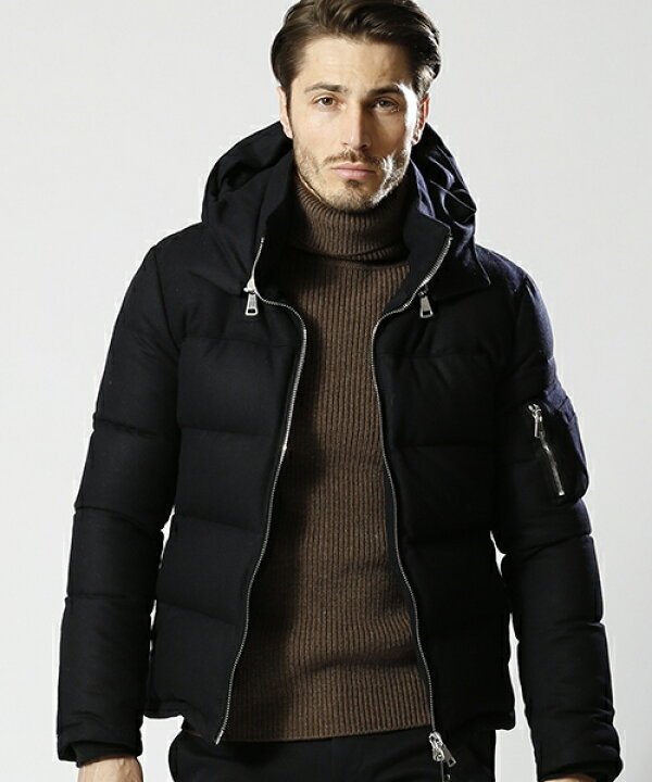 楽天市場】【wjk】fine wool mil-down ダウンジャケット(2911 wl78k 