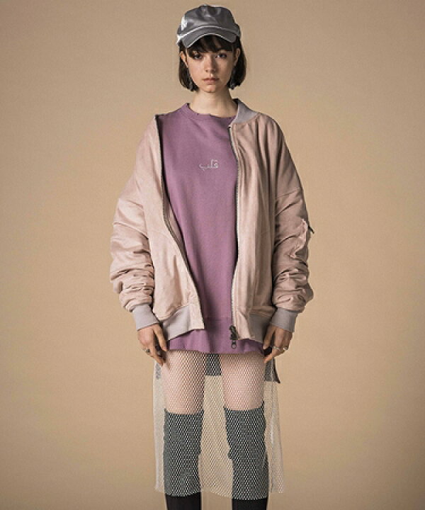 楽天市場】【QALB(カルブ)】MODEL NAME : BICOLOR SWEAT スウェット 