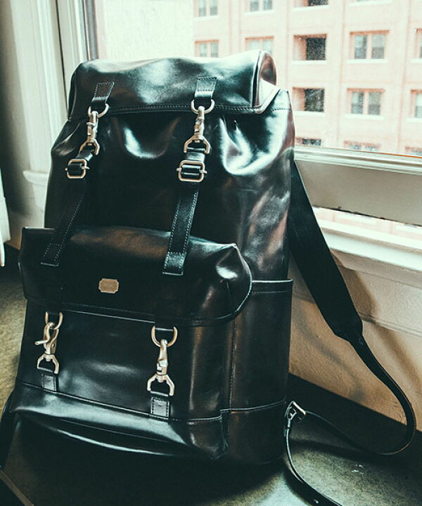 楽天市場】【CRIMIE(クライミー)】URBAN MILITARY LEATHER BACKPACK  