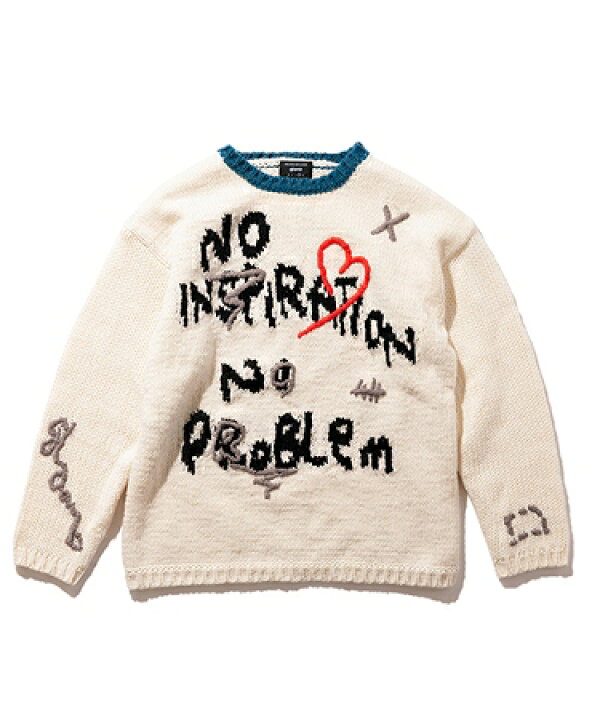 楽天市場】【glamb(グラム)】NO INSPIRATION knit ノーインスピ 