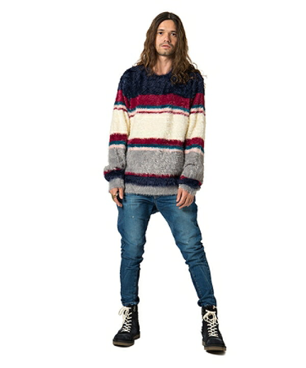 楽天市場】【glamb(グラム)】Kaylee border knit ケイリーボーダー 