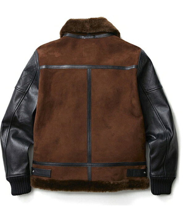 楽天市場】【CRIMIE(クライミー)】B3 MOUTON LEATHER JACKET ムートン 