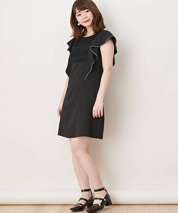 楽天市場 Supreme La La シュープリームララ バタフライスリーブドレス 1 Op023 Cambio