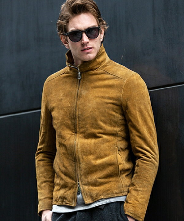 楽天市場】【wjk】stand collar single blouson ブルゾン(2925 lc42p 