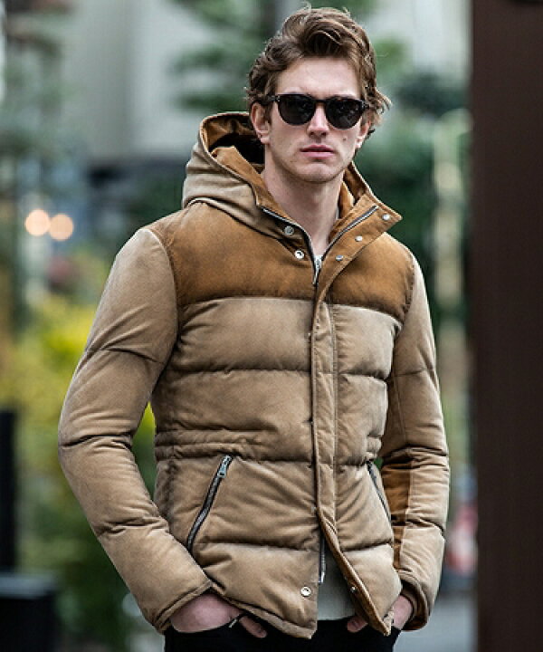 楽天市場】【wjk】ultra suede down ダウンコート(2912 cf43p) : CAMBIO