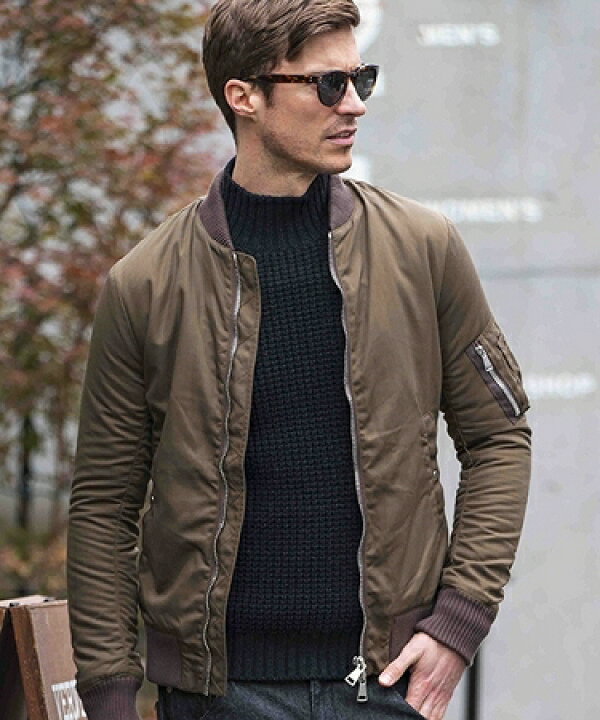 楽天市場】【wjk】MA-1(PRIMALOFT)ブルゾン(2892 ny38p) : CAMBIO