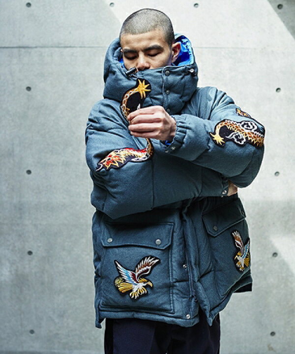 楽天市場】【SEVESKIG(セヴシグ)】FRENCH PILE SKA DOWN JACKET ダウン 