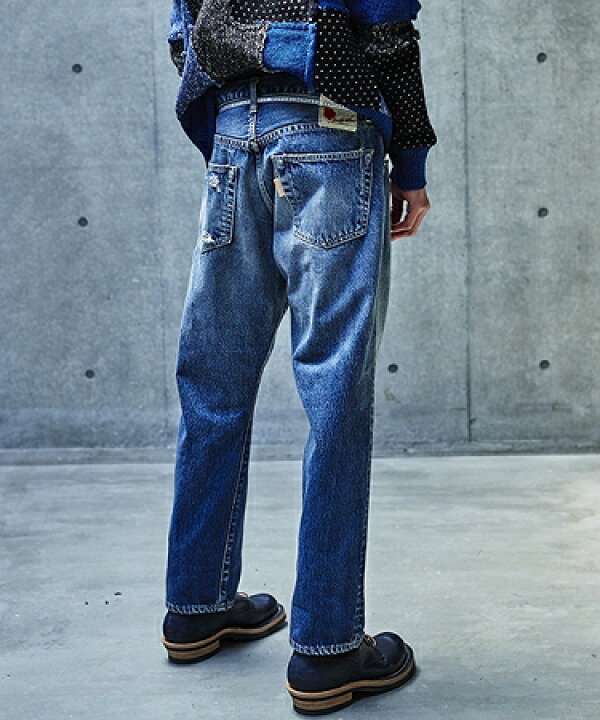 楽天市場】【SEVESKIG(セヴシグ)】USED DENIM PANTS デニムパンツ(PT 
