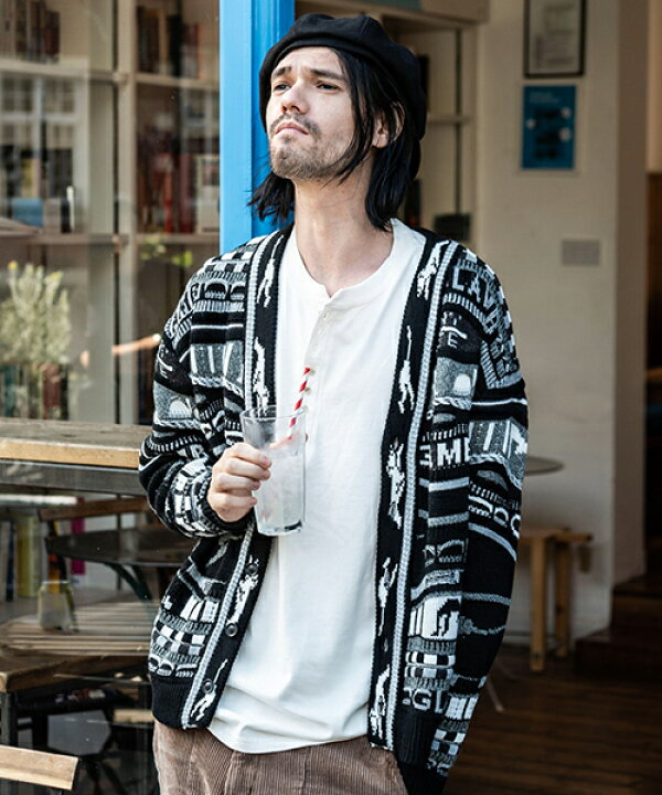 楽天市場】【glamb(グラム)】Legget cardigan レゲットカーディガン  