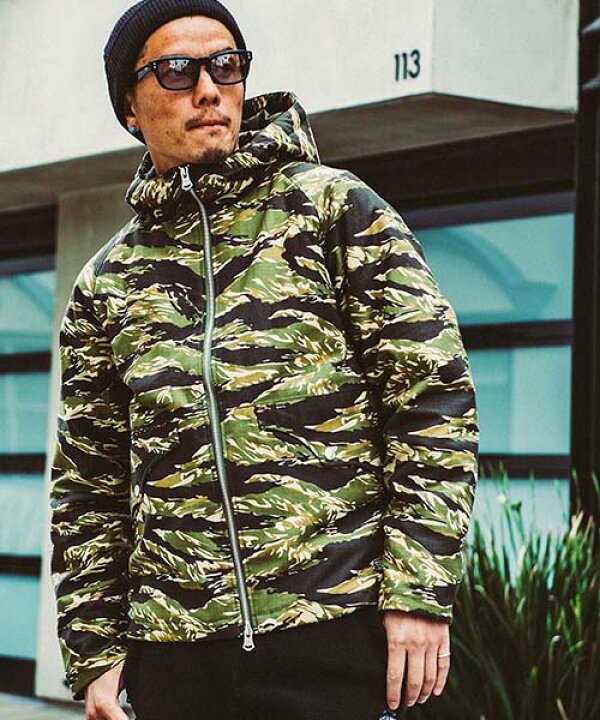 楽天市場】【CRIMIE(クライミー)】BACK SATAIN THINSULATE CAMO ZIP 