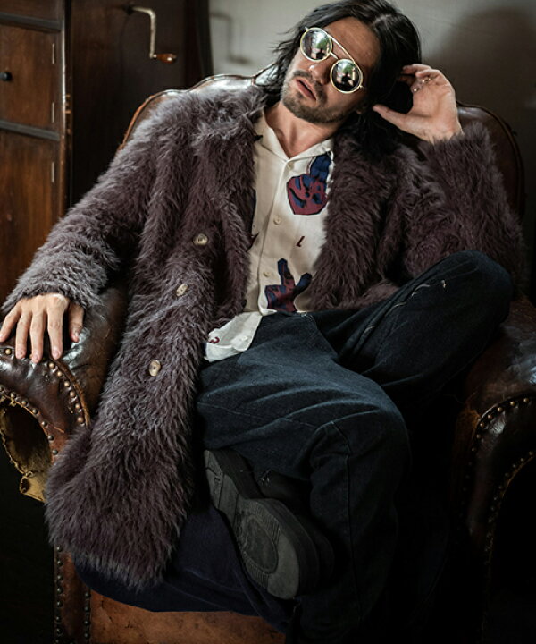 楽天市場】【glamb(グラム)】Moser fur coat モーザーファーコート 