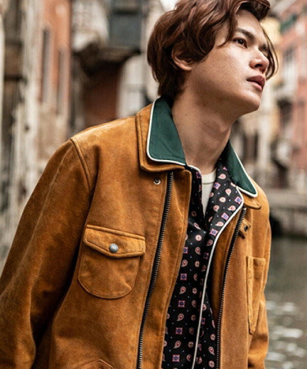 楽天市場】【glamb(グラム)】Blaine leather JKT ブレインレザー 