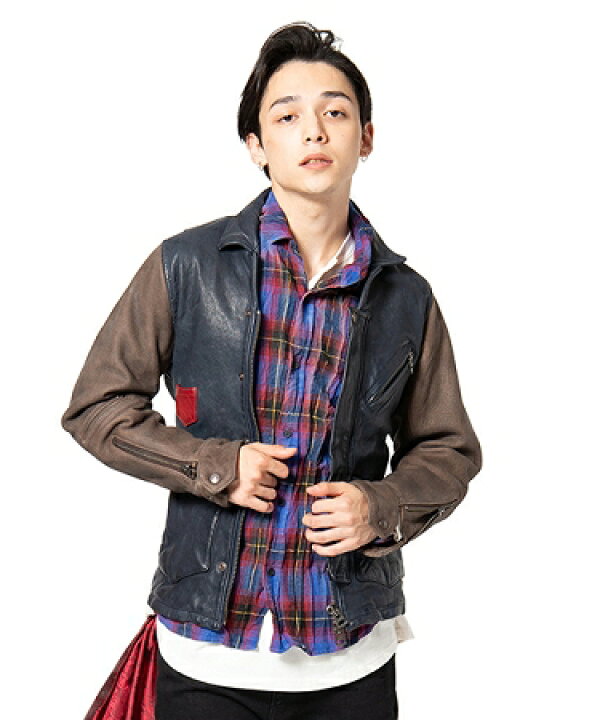 楽天市場】【glamb(グラム)】Durden leather JKT ダーデンレザー 