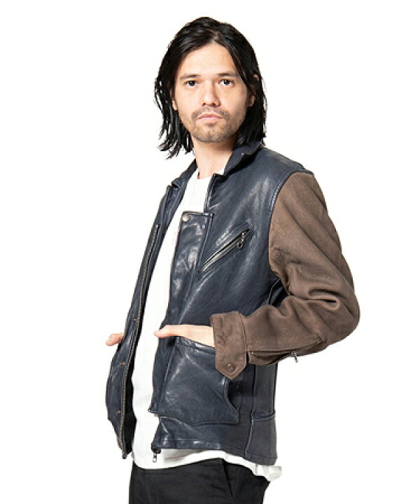 楽天市場】【glamb(グラム)】Durden leather JKT ダーデンレザー 