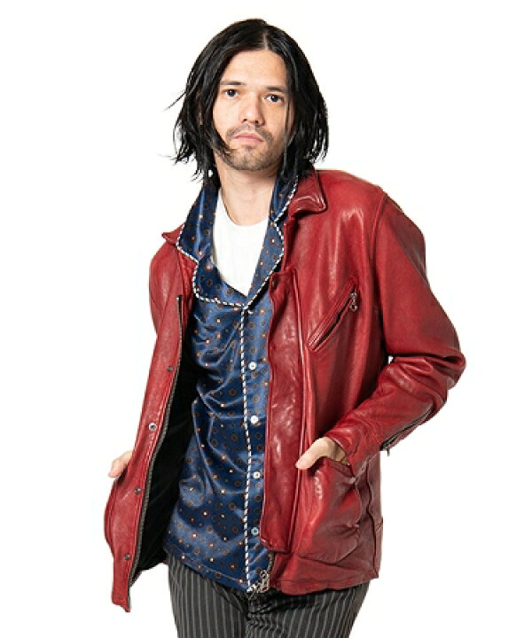 楽天市場】【glamb(グラム)】Durden leather JKT ダーデンレザー  