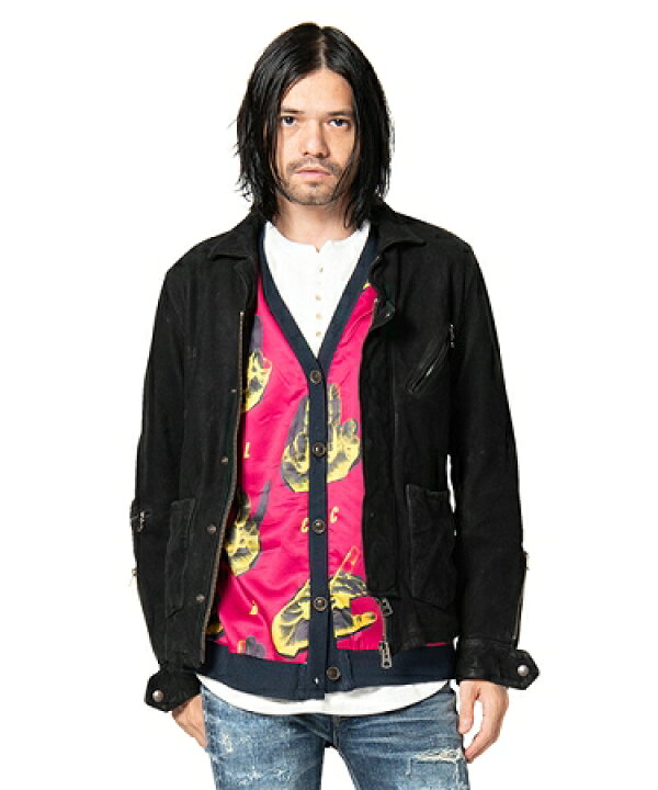 楽天市場】【glamb(グラム)】Durden leather JKT ダーデンレザー 
