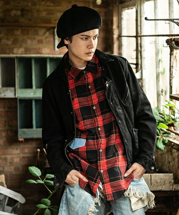 楽天市場】【glamb(グラム)】Durden leather JKT ダーデンレザー  