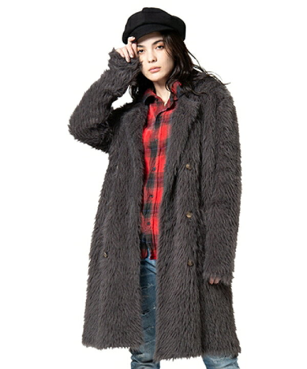 楽天市場】【glamb(グラム)】Moser fur coat モーザーファーコート 