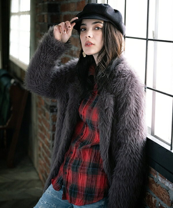楽天市場】【glamb(グラム)】Moser fur coat モーザーファーコート 