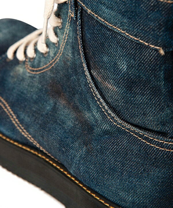 楽天市場】【glamb(グラム)】Slinky denim boots スリンキーデニム 