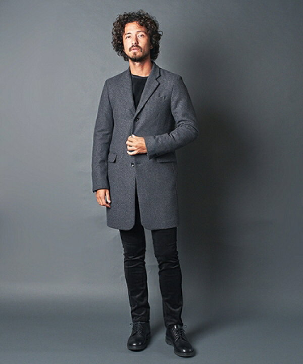 楽天市場】【Magine(マージン)】WOOL MELTON S3B CHESTER COAT 
