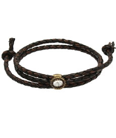 【VIVIFY(ビビファイ)】【予約販売ご注文から1ヶ月後出荷】Old Native Style Stone Setting Round Braid Bracelet ブレスレット(VFB-113VB)