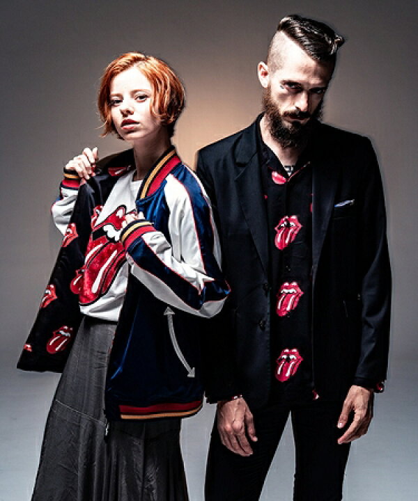 楽天市場】【glamb(グラム)】The Rolling Stones tailored JKT ザ 