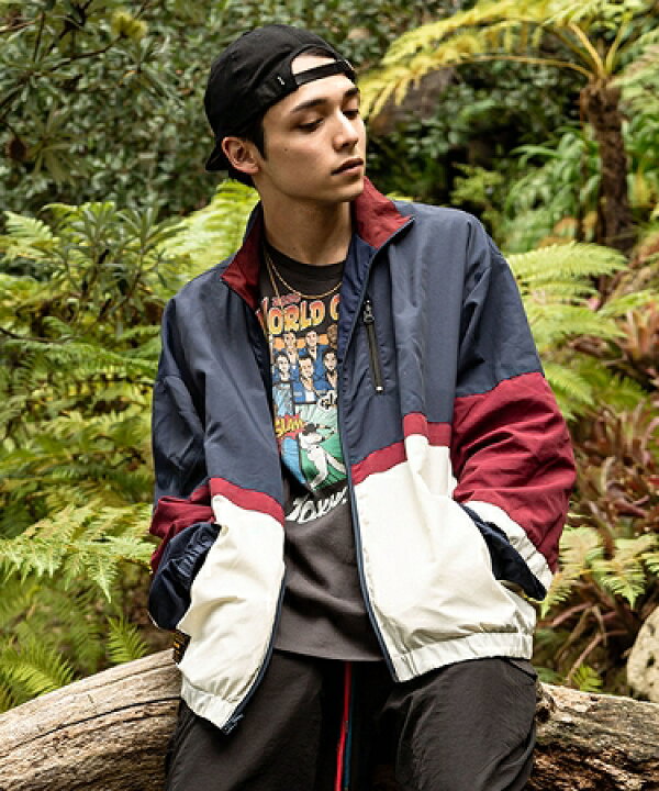 楽天市場】【glamb(グラム)】Retro sports nylon JKT -レトロスポーツ  