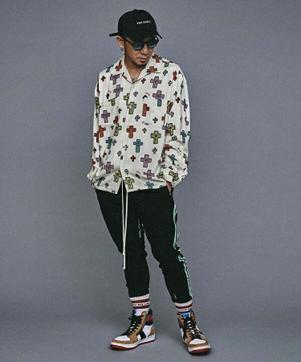 楽天市場】【MSML(エムエスエムエル)】CROSSES OPEN COLLAR LONG 