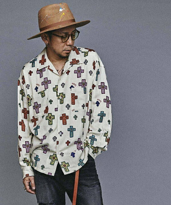 楽天市場】【MSML(エムエスエムエル)】CROSSES OPEN COLLAR LONG 