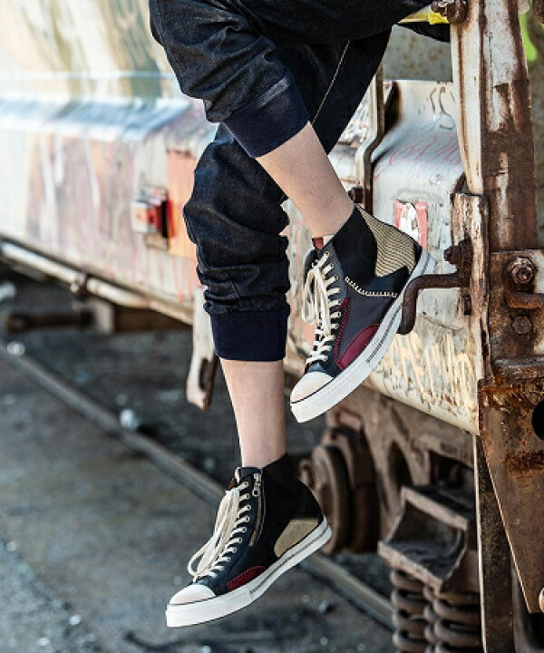 楽天市場】【glamb(グラム)】Patchworked leather sneakers-パッチ 