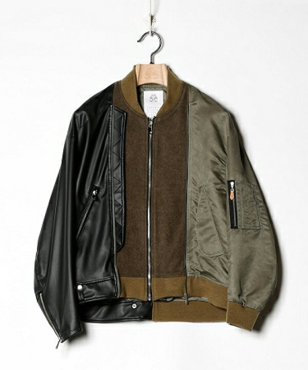 楽天市場】【STOF(ストフ)】多重人格ブルゾン(SF20AW-04) : CAMBIO