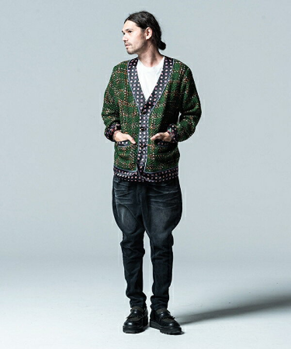 楽天市場】【glamb(グラム)】Tweed reversible cardiganツイード 