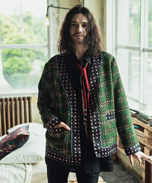楽天市場】【glamb(グラム)】Tweed reversible cardiganツイード 