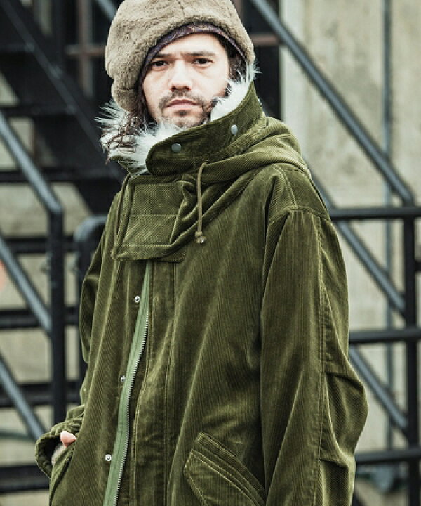 楽天市場】【glamb(グラム)】Corduroy mods coatコーデュロイモッズ 