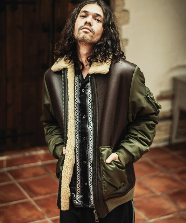 楽天市場】【glamb(グラム)】Mouton bomber JKT ムートンボンバー  