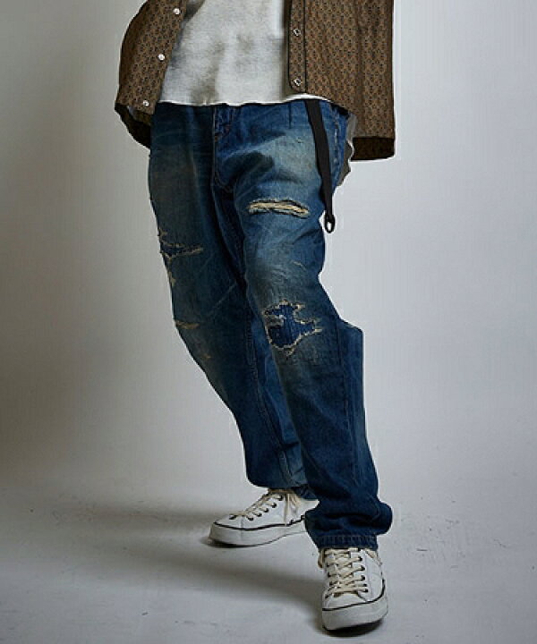 楽天市場】【EGO TRIPPING(エゴトリッピング)】NEAD DENIM 3th -REMAKE  