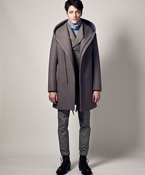 楽天市場】【junhashimoto(ジュンハシモト)】WRAP COAT ラップコート 