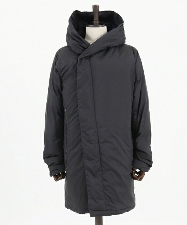 楽天市場】【junhashimoto(ジュンハシモト)】WRAP DOWN COAT ラップ 