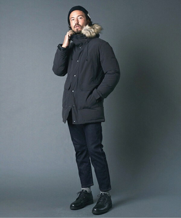 楽天市場】【Magine(マージン)】NYLON TUSSAH MOUNTAIN FUR DOWN COAT  