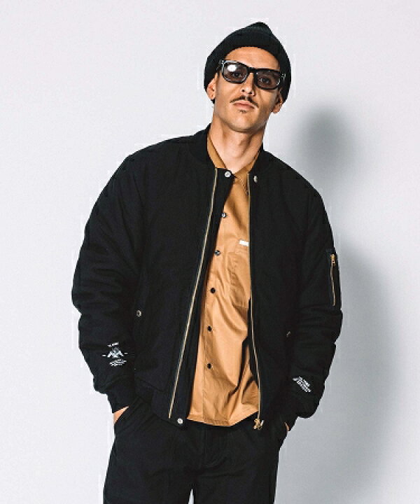 楽天市場】【CRIMIE(クライミー)】ZACK BACK SATIN THINSULATE MA-1 