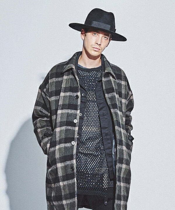 楽天市場】【MSML(エムエスエムエル)】WOOL CHECK COAT コート(M11 