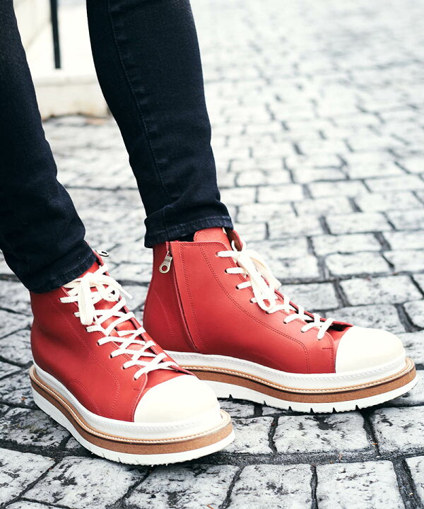楽天市場】【glamb(グラム)】High cut leather sneakersハイカット 